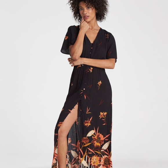 🌴🔆BILLABONG- AUTUMN BREEZE MAXI DRESS🔆🌴 - Picture 9 of 15